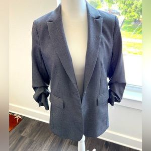 H&M Blazer with ruched sleeves. Sz 8